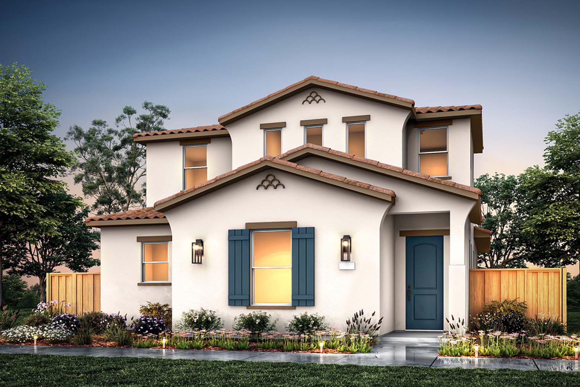 Elevation A - Plan 2 - Bungalows at Marina Station